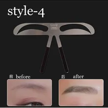 Нержавеющая сталь Уход Трафарет Shaper DIY позиционирование измерительный инструмент татуировки