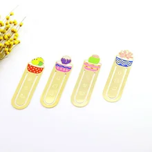 1 шт. милые цветочные металлические закладки для закладок Сакура, зажимы для бумаги, держатели для страниц, канцелярские принадлежности для офиса и школы