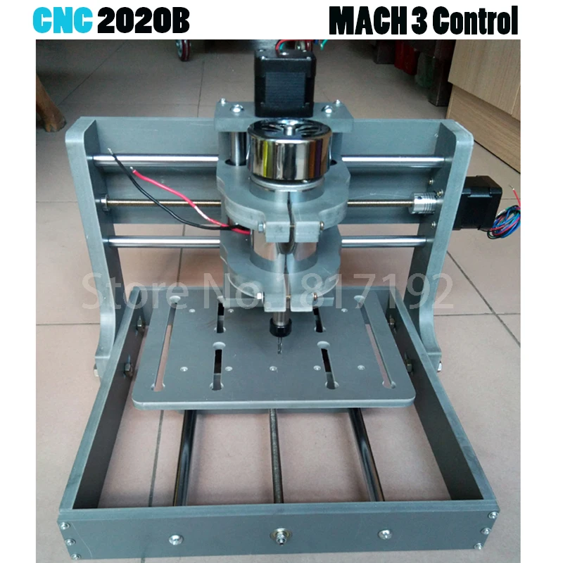 ship DHL PCB Milling Machine 20*20*30cm 2020B DIY CNC Wood Carving Mini Engraving Machine PVC Mill Engraver Support MACH3 System