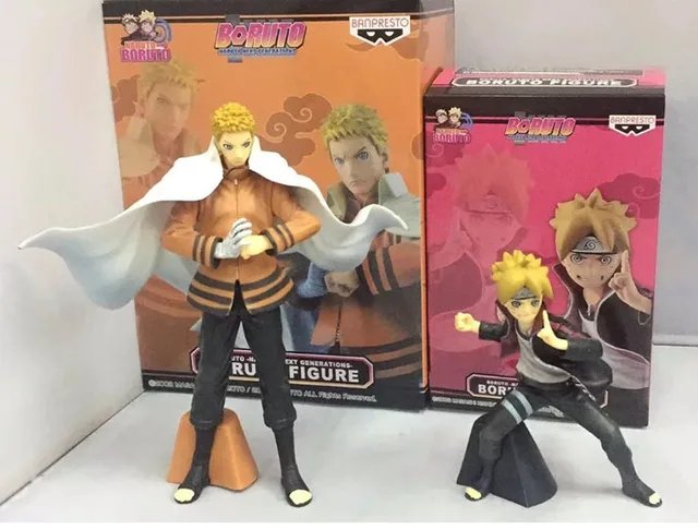2PCS Set Japanese Anime Cartoon Naruto Action Toy Model NEW Time 