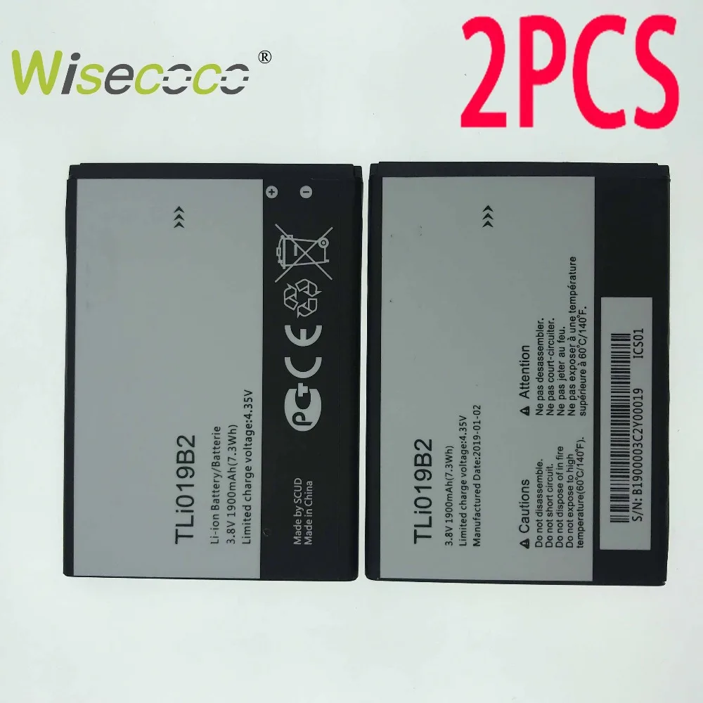 WISECOCO 2 шт./лот Новая батарея Tli019b2 для ALCATEL one touch POP C7 OT 7041 7041D dual CAB1900003C2 телефон с