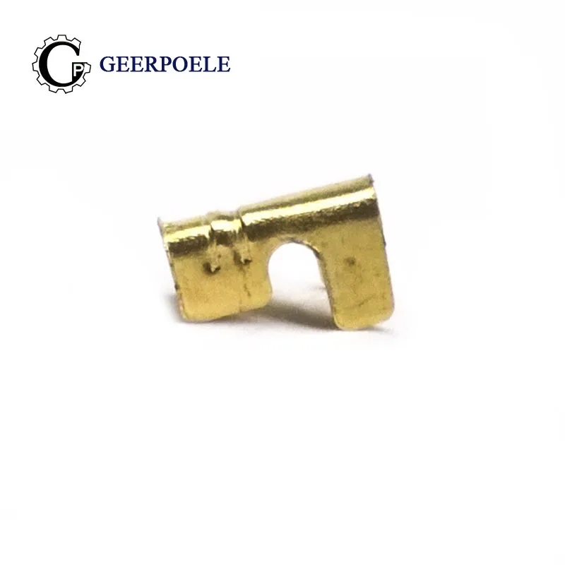 

100 pcs/lot 4.8 Crimping Button Cold Pressing Splice Terminals Connector Electric Cable Sertir Wire 0.3-0.75