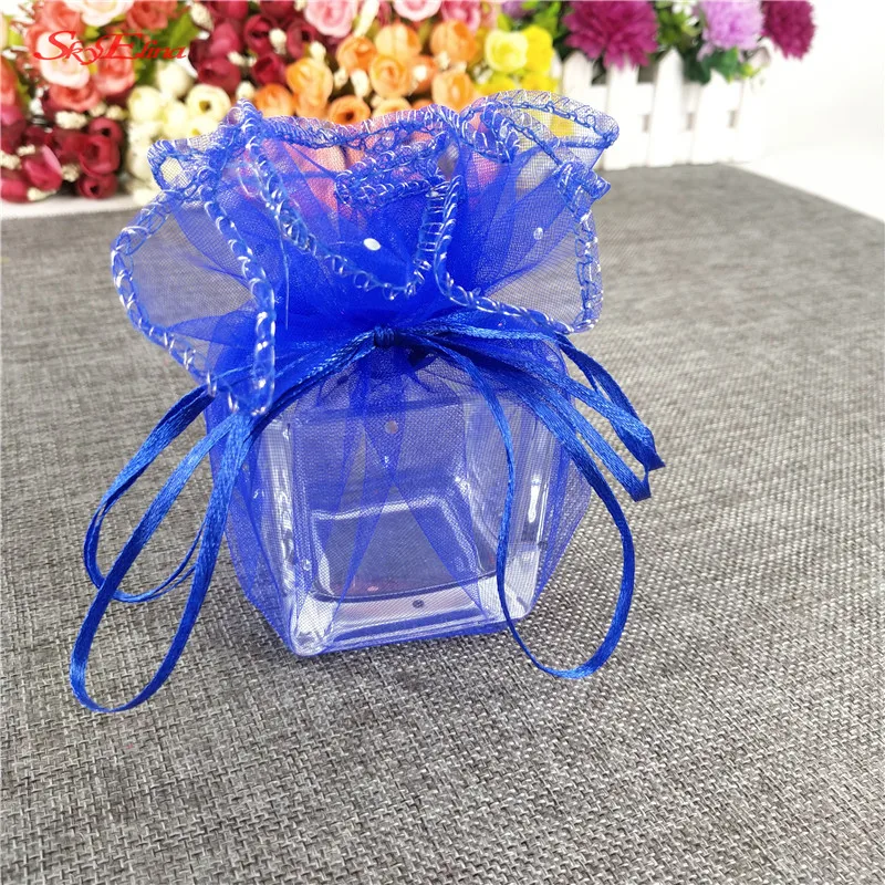 Buy 50Pcs/lot 26cm Organza bag small Wedding Favors