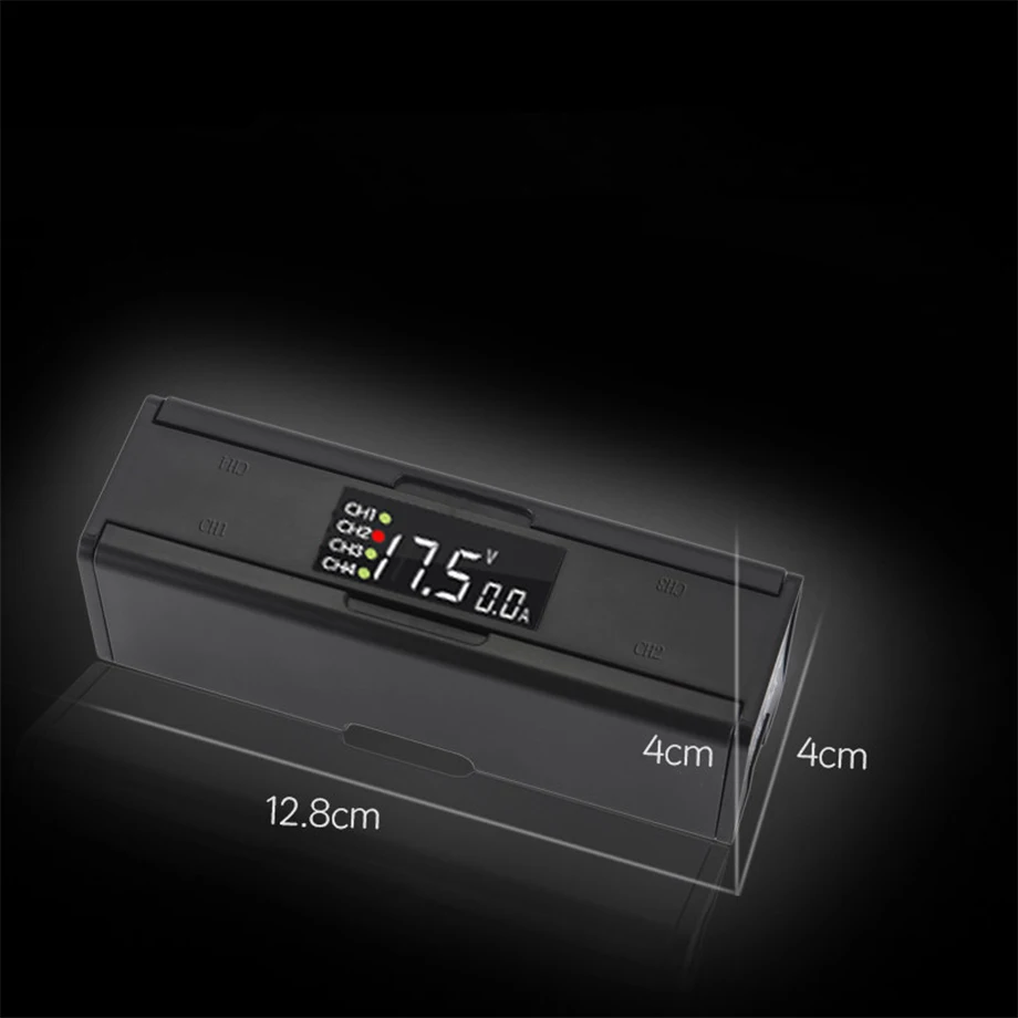4 In 1 Mavic 2 Battery Charger Hub Smart Multi Battery Intelligent Charging Hub Digit LED Screen for DJI Mavic 2 ProZoom Accessories-8