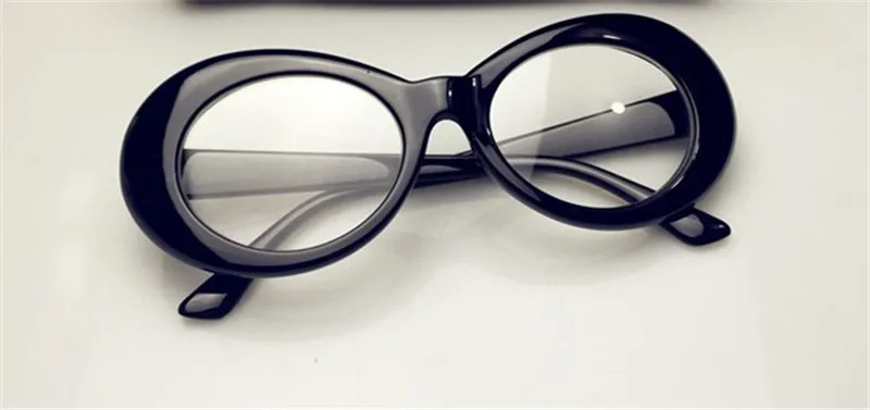 Очки lNIRVANA, очки в стиле Курта Кобейна, оправы для мужчин и женщин, прозрачные очки для глаз, прозрачные линзы, женские очки, Длинные очки