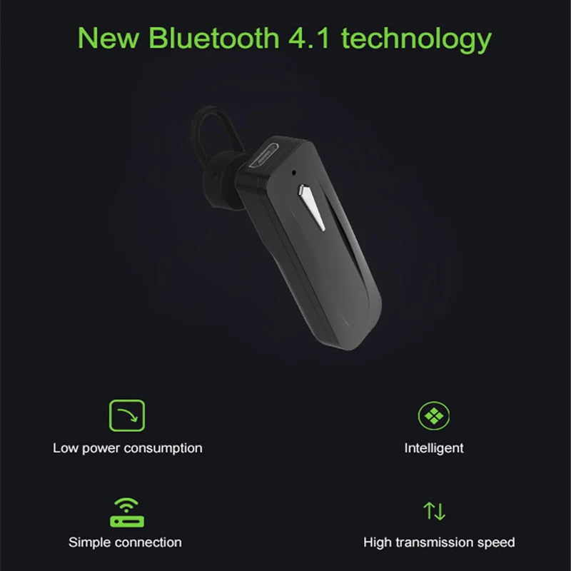 M165 стерео беспроводные наушники Мини Bluetooth V4.1 гарнитура для смартфонов наушники с микрофоном Handsfree