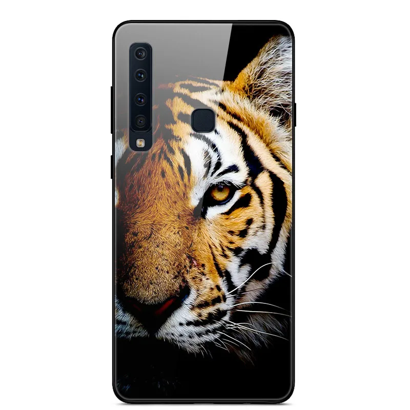 6," чехол для samsung A9 Чехол класса люкс Стекло задняя крышка чехол для телефона для samsung Galaxy A9 Чехол 9 9A A9S A920 мягкая рамка - Цвет: as photo 28