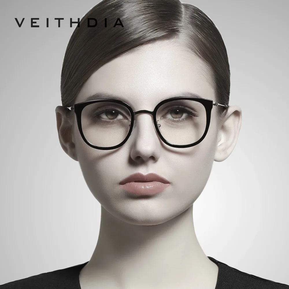 Мужская и женская оправа VEITHDIA винтажная для очков оптическая 1232|Мужские очки