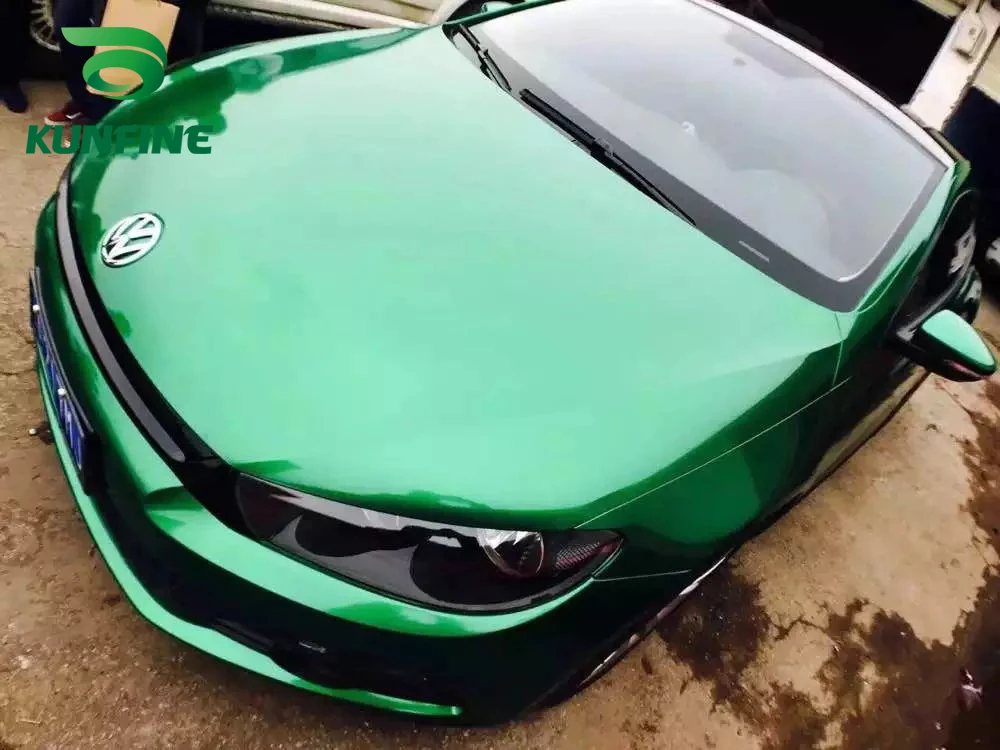 Car Styling Wrap Aurora Green Car Vinyl film Body Sticker F