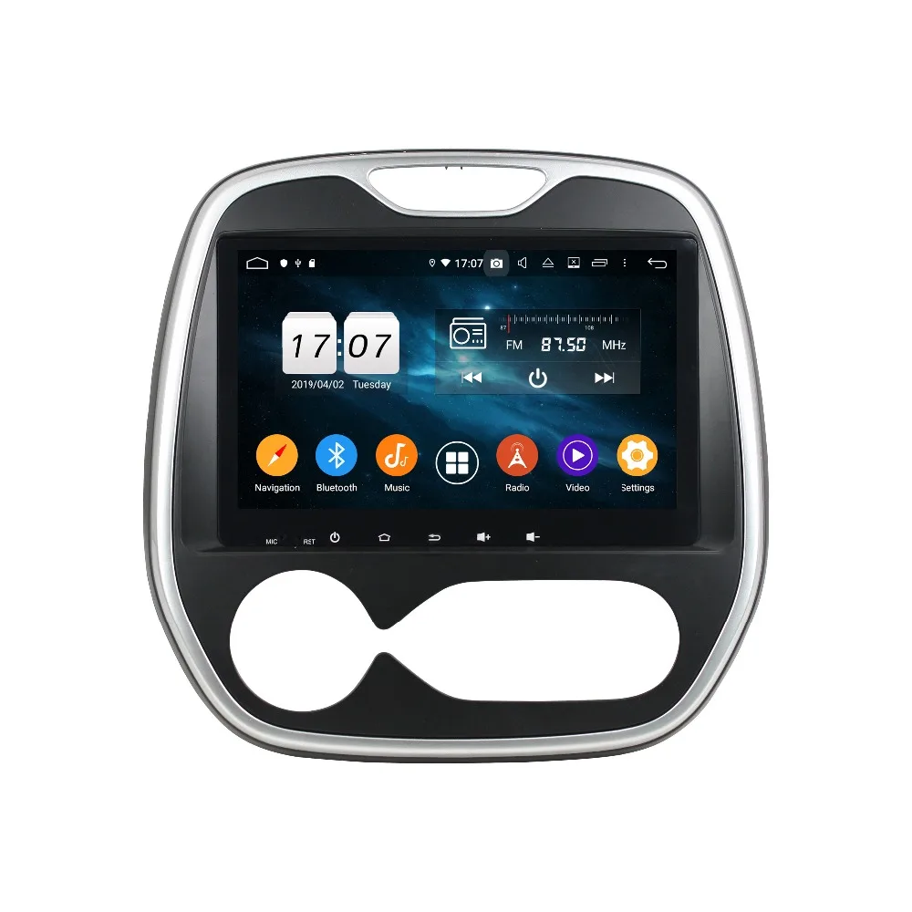 Best Android 9.0 Octa Core 9" Car DVD GPS for Renault Capture 2011 2012 2013 2014 2015 2016 2017 Radio Bluetooth WIFI USB 4GB+32GB 3