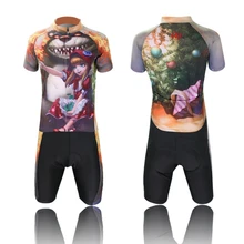 XINTOWN детей велосипед набор из майки и шорт pro Kids Vélo Костюмы девочек велосипедов Джерси наборы мальчик mtb рубашки костюмы