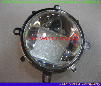 

Free shipping 78mm Lens + 82mm Reflector Collimator Base + 85mm Fixed bracket For 20W-100W LED