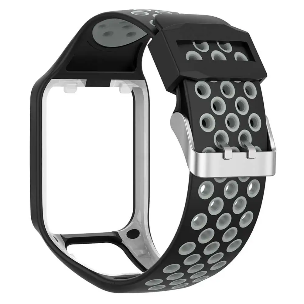 Силиконовый сменный ремешок на запястье ремешок для TomTom 2 3 серии Runner 2 3 Spark серии Golfer 2 Adventurer gps часы