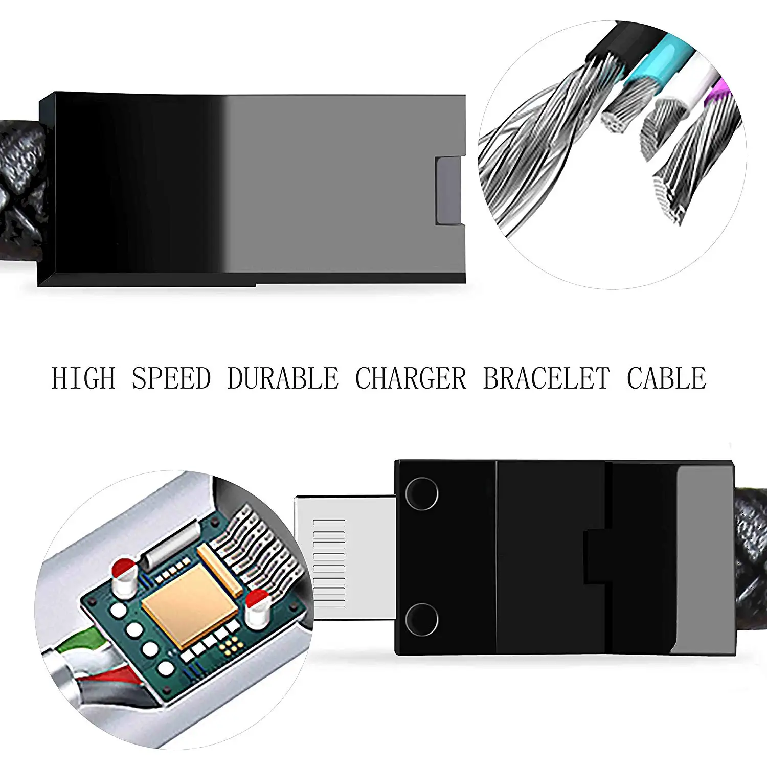 Быстрое зарядное устройство для мобильного телефона USB s браслет зарядное устройство кабель для передачи данных кабель для синхронизации для Samsung S8 S9 браслет для мужчин стальная магнитная застежка
