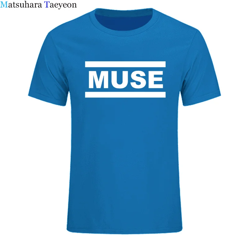 Футболка Muse мужская с коротким рукавом хлопковая тенниска круглым вырезом майка