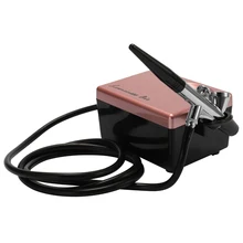 Мини Аэрограф компрессор комплект Портативный татуировки Макияж украшения торта Аэрограф профессиональный воздушный компрессор для рисования