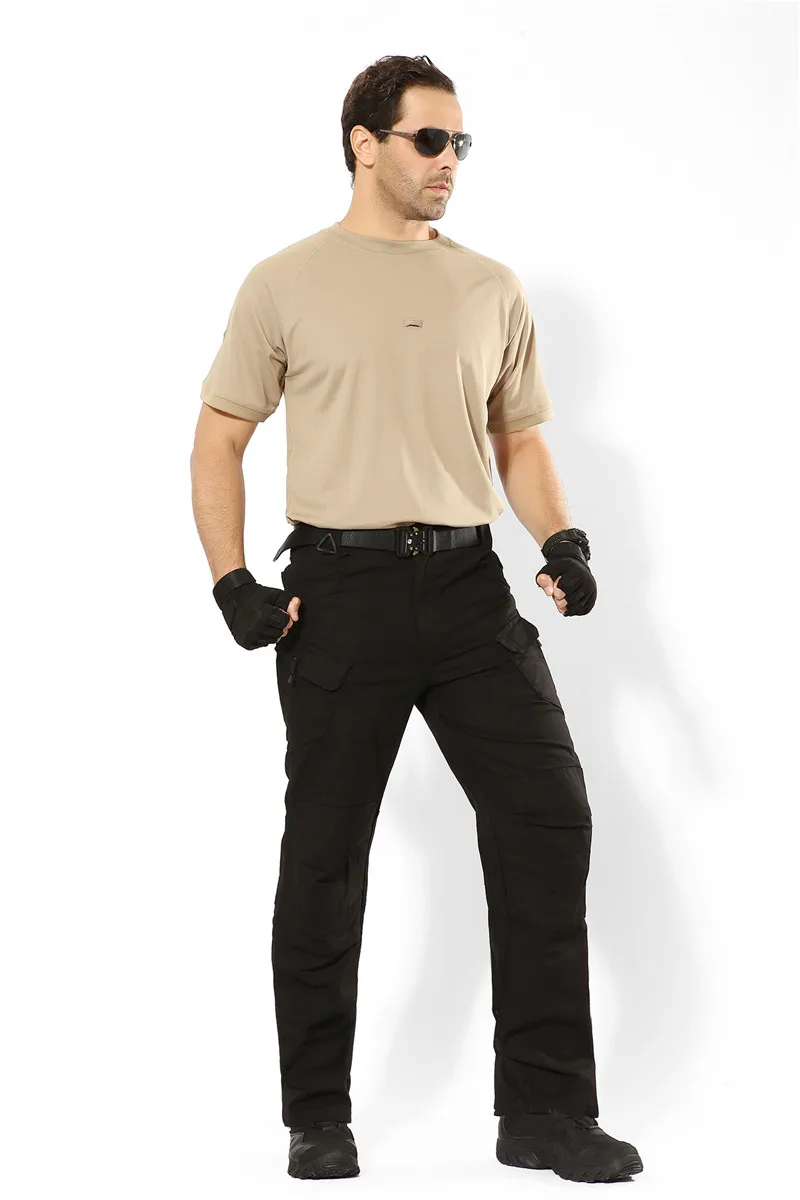 Мужские Водонепроницаемые штаны, S-5XL, для спорта на открытом воздухе, кемпинга, верховой езды, тактические походные брюки, армейские тренировочные военные спортивные брюки для пеших прогулок