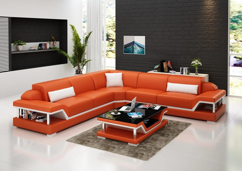 Cheap made in china leather sofa leather sofain Living Room Sets from