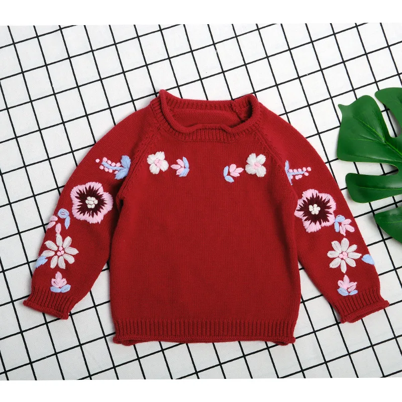 

Baby Boys Girl Clothes Thick Tops Knit Sweaters Coat For Newborns Infant Babies Clothing Pullover Outerwear Sweaters