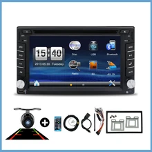 Car DVD player GPS Bluetooth PC camera 2 DIN universal for X-TRAIL Qashqai x trail juke for nissan Stereo Radio headunit USB/SD