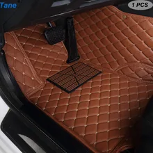 Tane кожаные автомобильные коврики для honda accord 2003 2007 crv 2008 stream civic 2008 city 2010 fit jazz аксессуары ковер
