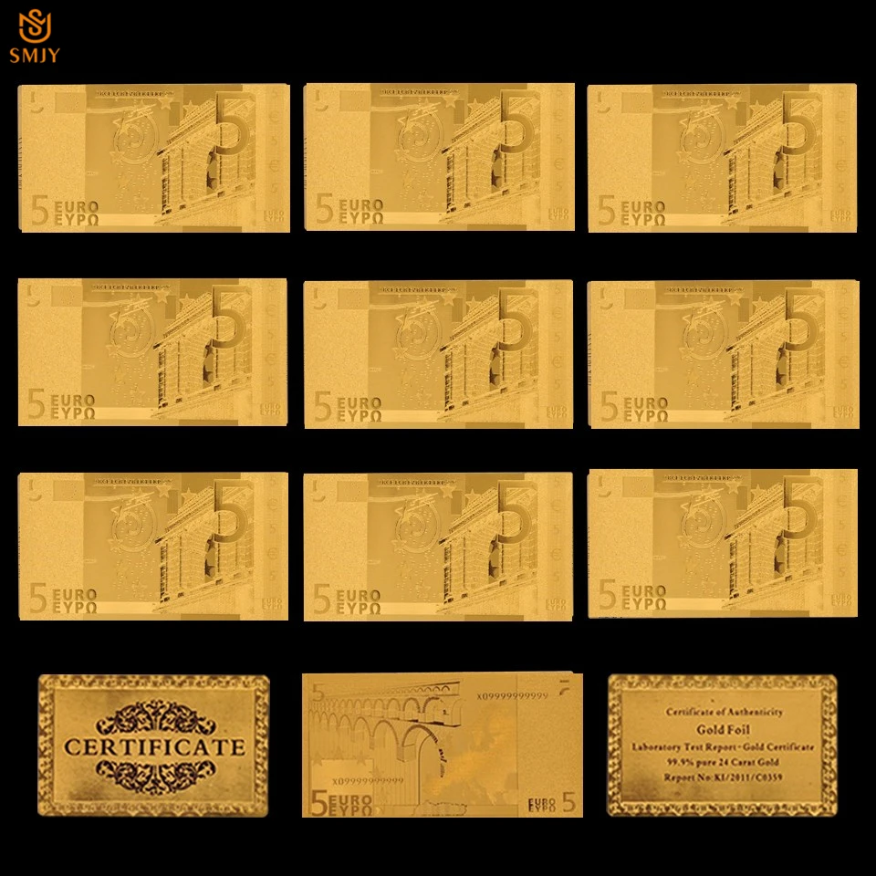 SMJY-Note-Euro-5-10PCS