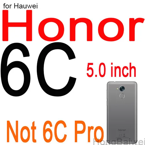 Кожаный чехол с откидной крышкой для Huawei P Smart/Honor 8X 6A 6C 6X 7A 7X 7C Pro 8 9 5A P9 P8 lite mini P10 20 Y5 Y6 Y7 Prime чехол - Цвет: For Honor 6C