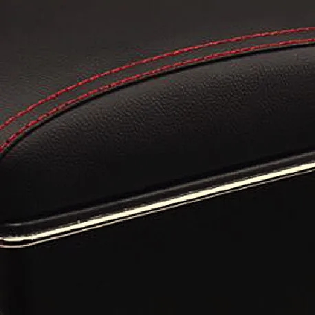 Кожаный ящик для хранения подлокотников для Ford Focus 2007 2008 2009 2010 2011 2012 2013 автозапчасти - Название цвета: Red