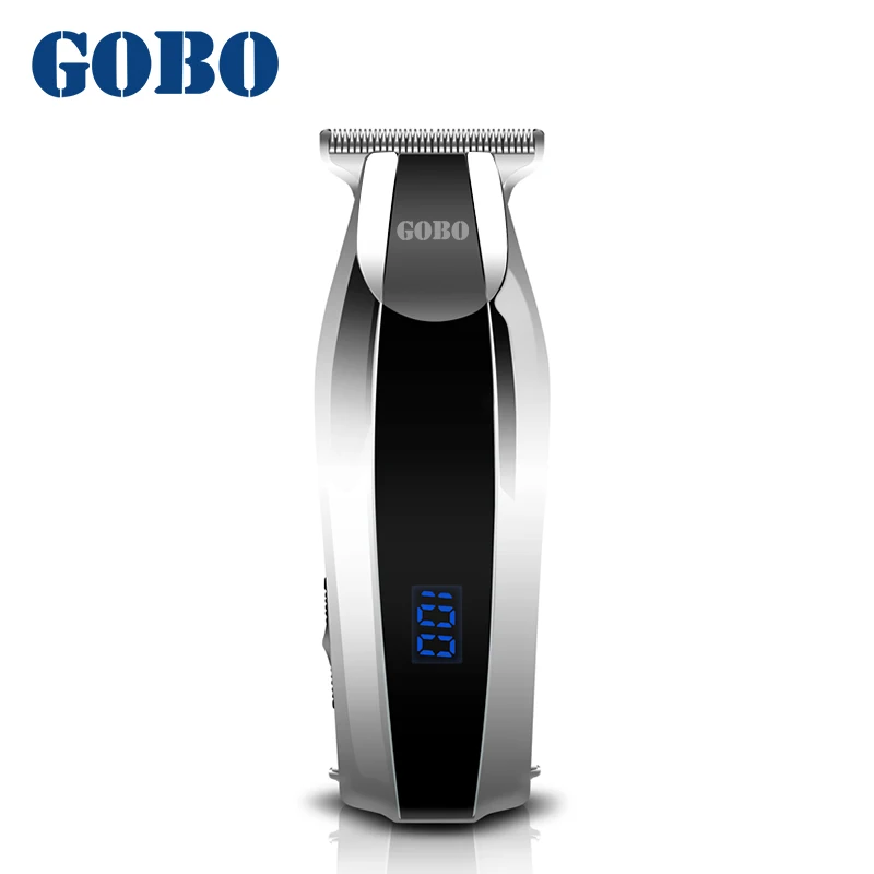 

GOBO Professional Hair Clipper Rechageable Electric Trimmer Digital Display 2 Speed Stainless Blade Cordless Haircut 9230