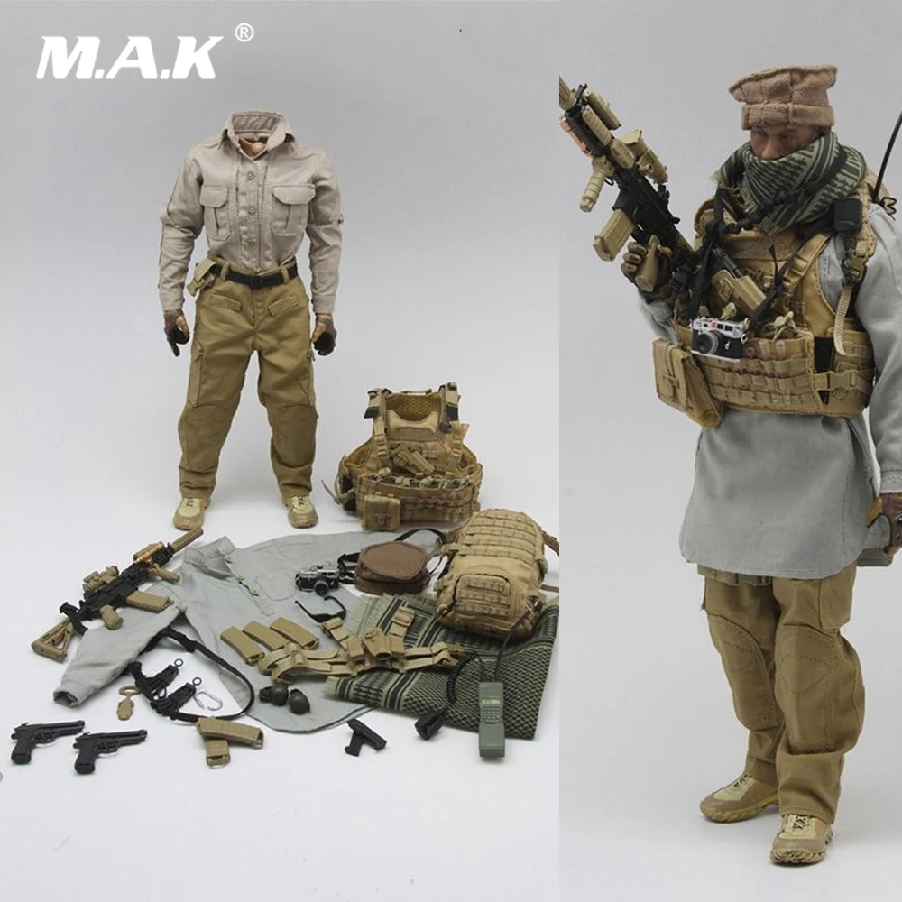 

1035 1/6 Scale Man Solider Clothes Set Uniform Clothes Set Mercenary 2.0 without Head Body for 12 inches Male Action Figure Body