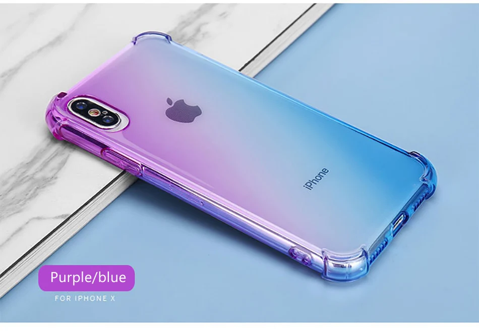!ACCEZZ Luxury New 3D Ultra-Thin Protective Back Cover Capa For iphone XSXS MAXXR Colorful Soft Phone Shell Fundas Coque Cases (10)