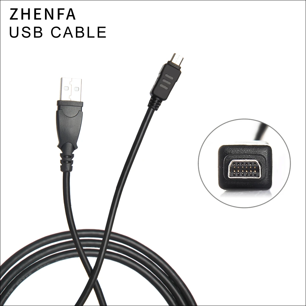 Zhenfa Камера шнур usb кабель для передачи данных Olympus CB-USB5 FE-4040 fe-5030 fe-5500 SZ10 fe-120 fe-130 fe-140