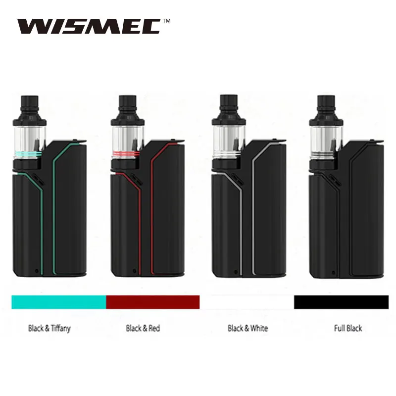 

Original 75W Wismec Reuleaux RX75 MOD With Wismec Amor Mini Tank 2ml Electronic Cig vs 75W Reuleaux RX75 TC Box Mod Vaping