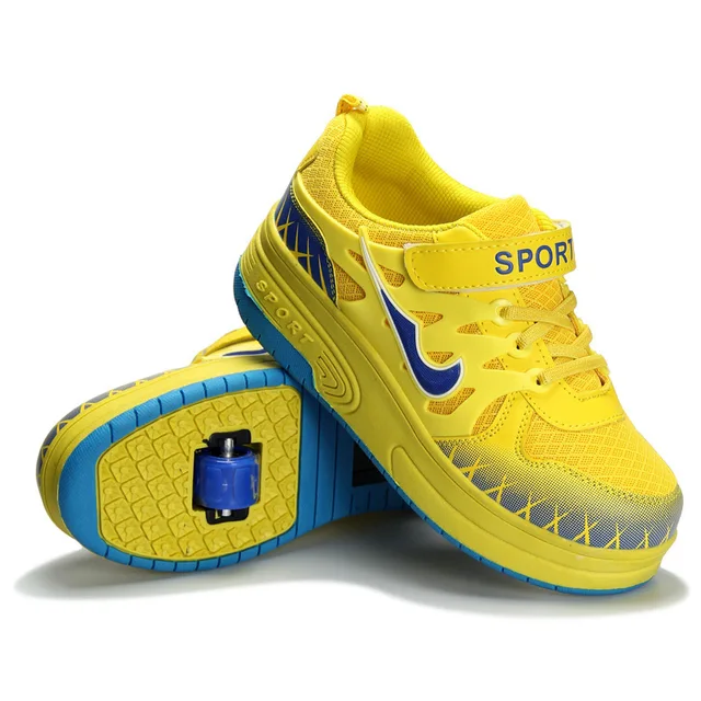 yellow heelys