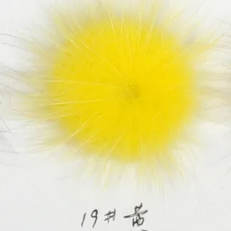 BASEHOME 100 шт/цвет 30 мм шарик из меха норки мех помпон DIY ювелирных изделий норковый шар для обуви украшение на ткань делая ремесло - Цвет: yellow