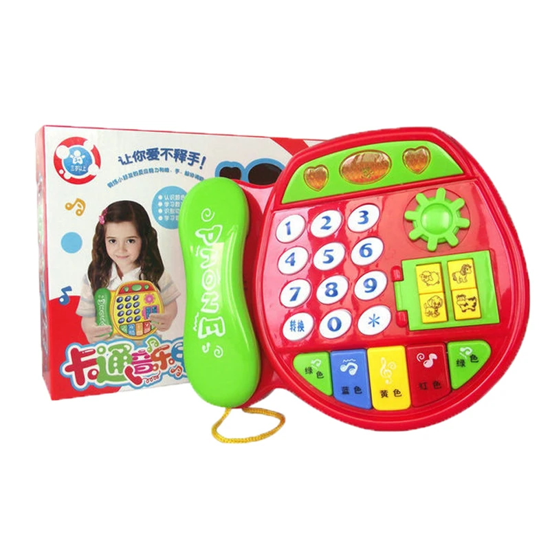 Baby Phone Voice Educational Toy Education Learning Phone Music Machine