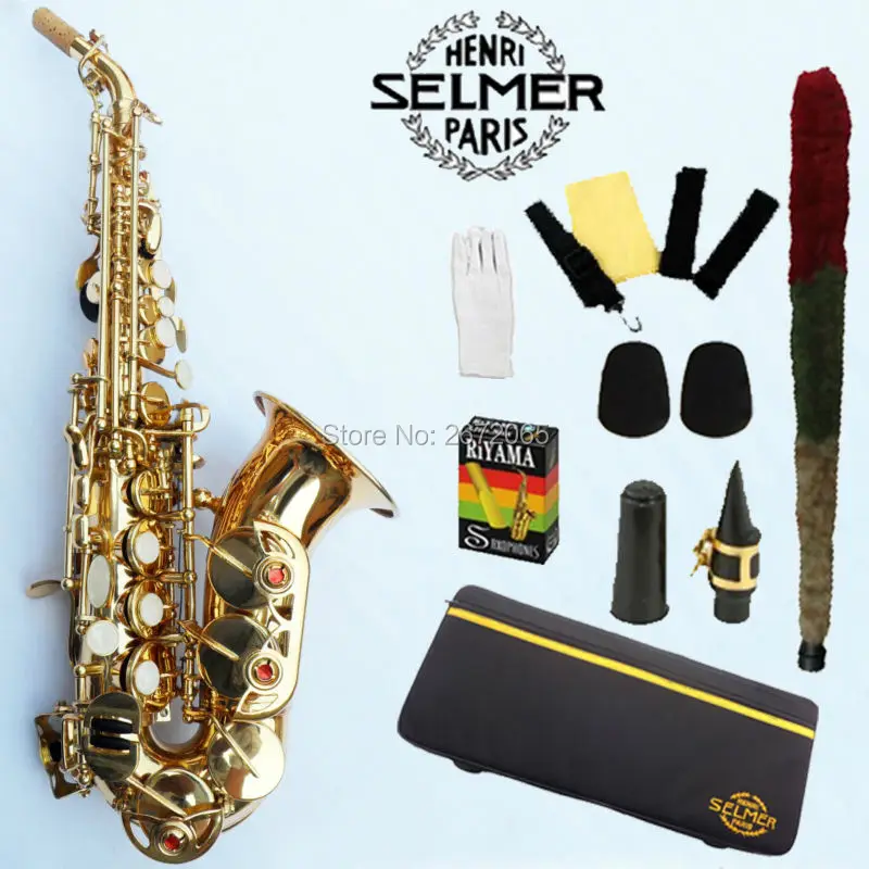 Brand New French Henry Selmer Soprano Saxophone Bb key to High F key