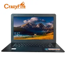 CrazyFire Quad Core WiFi Mini HDMI 4 ГБ оперативной памяти и 128 ГБ ssdd и 500 ГБ HDD ноутбука Windows 10 про 14 дюймов ноутбук Игровые ноутбуки