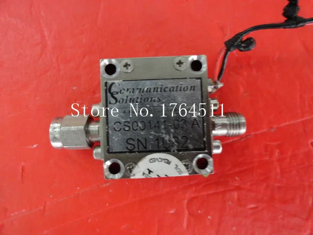 

[BELLA] The supply of CS CS00141-03A amplifier SMA