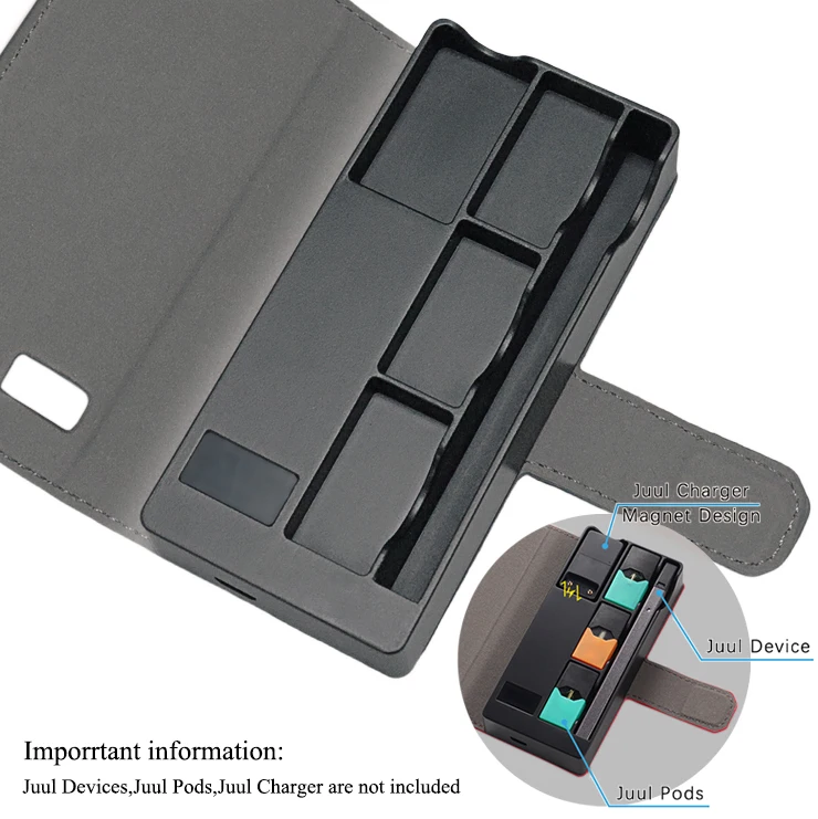 Portable 1200mah Power Bank Charger Box For JUUL Charging