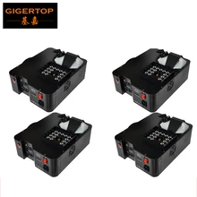 4 упаковка 1500 Вт Светодиодная дым-машина 24x3 Вт RGB Upword дым струя 2,5 л Масляный бак 3 pin/5PIN разъем DMX беспроводной пульт дистанционного управления