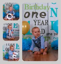 200CM*150CM(6.2x5ft)photo studio  background Baby first birthday Graffiti   photographic backdrop  Can be customized 
