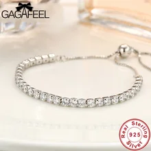 Gagafeel браслеты из стерлингового серебра 925 пробы Модные женские кубические аксессуары из циркония ювелирные изделия для свадьбы Подарок на годовщину Прямая поставка