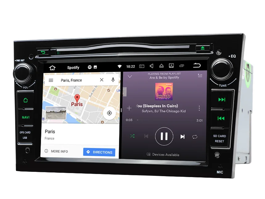 Top 7" Android 8.0 Oreo OS Car DVD GPS Radio for Opel/Vauxhall/Holden Astra (H) 2004-2010 & Antara 2006-2011 & Vectra 2005-2008 3