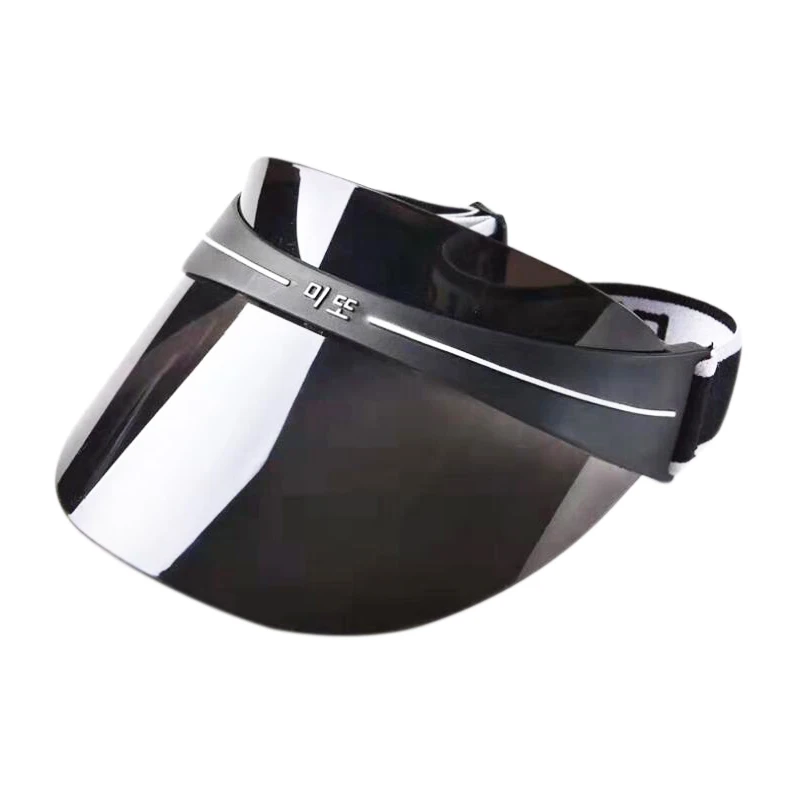 

Summer New Style Empty Top Visor Cap Plastic Transparent Cap Sun Protection UV Network Hat For Women Fashion Sun Hat Men's Cap
