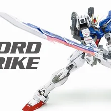 Дракон Момоко модель 1:100 MG RM GAT-X105+ AQM/E-X02 меч Strike Gundam