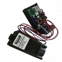 DIY 5.5w 5500 high power 445NM 450NM focusing blue laser module laser engraving and cutting TTL module 5500mw laser tube+googles