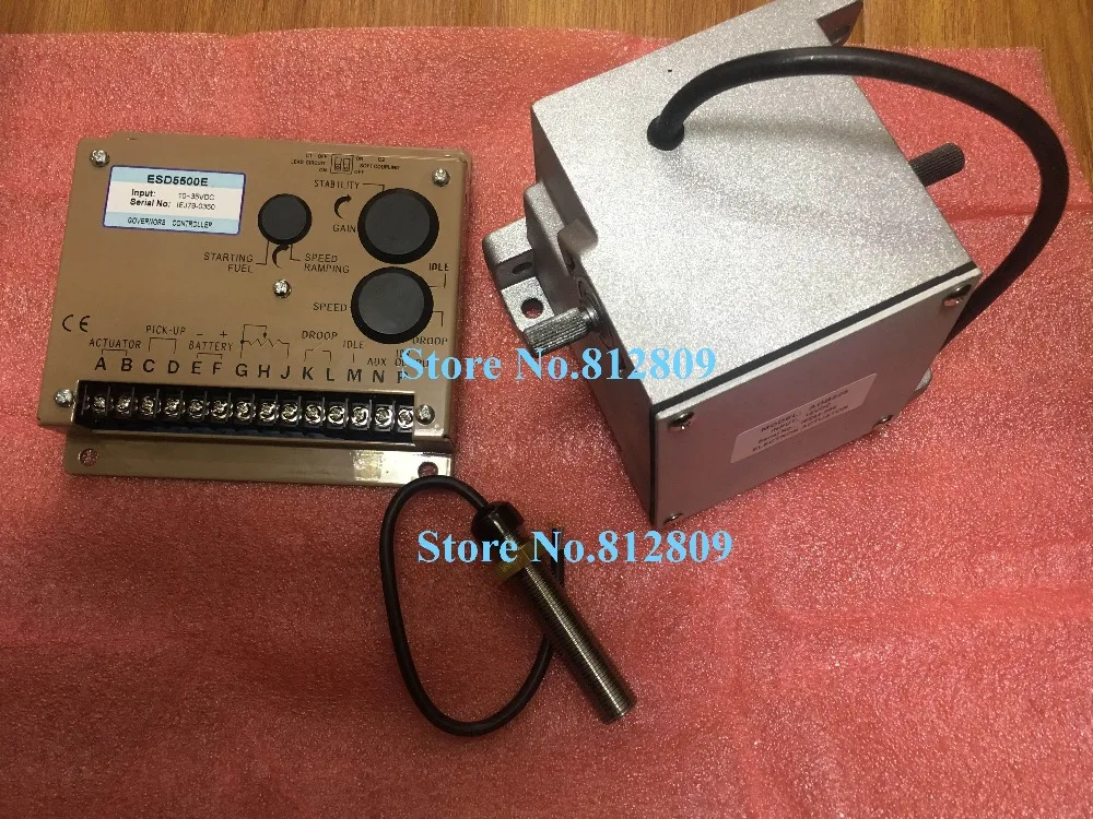 ADC120 12V or ADC120 24V Electronic governor Kit Actuator ADC120 24V or