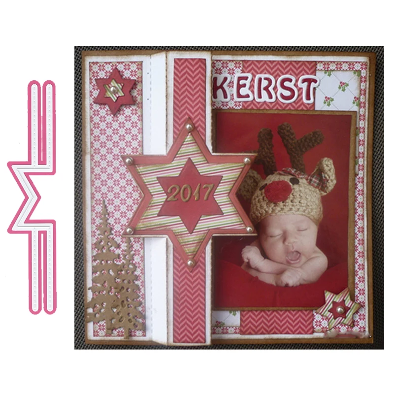 

Star Pop Up Metal Cutting Dies for Scrapbooking Paper Craft Embossing Die Card Making Stencils New 2019