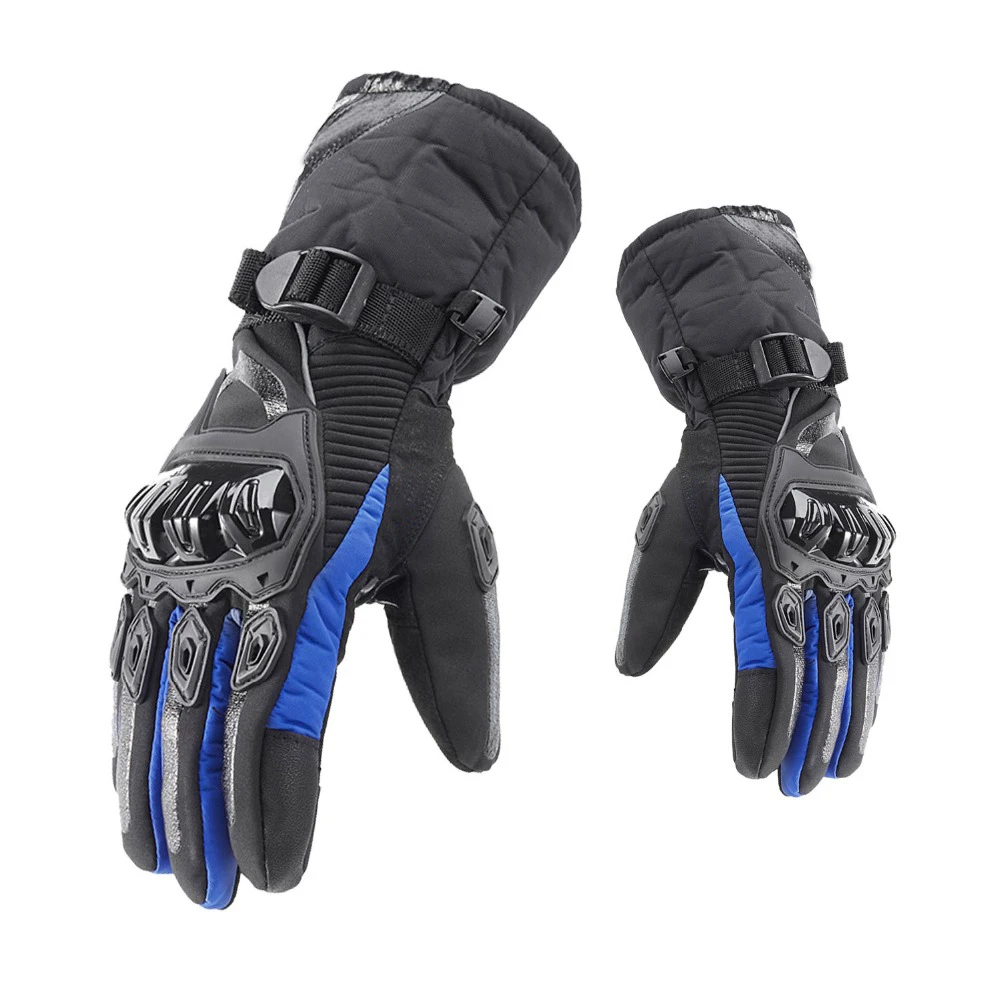 GLCC Motorcycle Gloves M/L/XL/XXL Winter Heated Warm Waterproof Touch Screen Anti Fall Motocross Mitt for Motorbike ATV